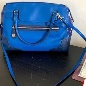Coach Vintage Cobalt Blue Purse